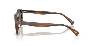 Oliver Peoples Eyles con montatura Sicomoro e lenti  Blu - L'immagine 4