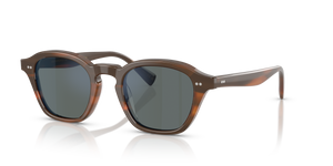 Oliver Peoples Eyles con montatura Sicomoro e lenti  Blu - L'immagine 1