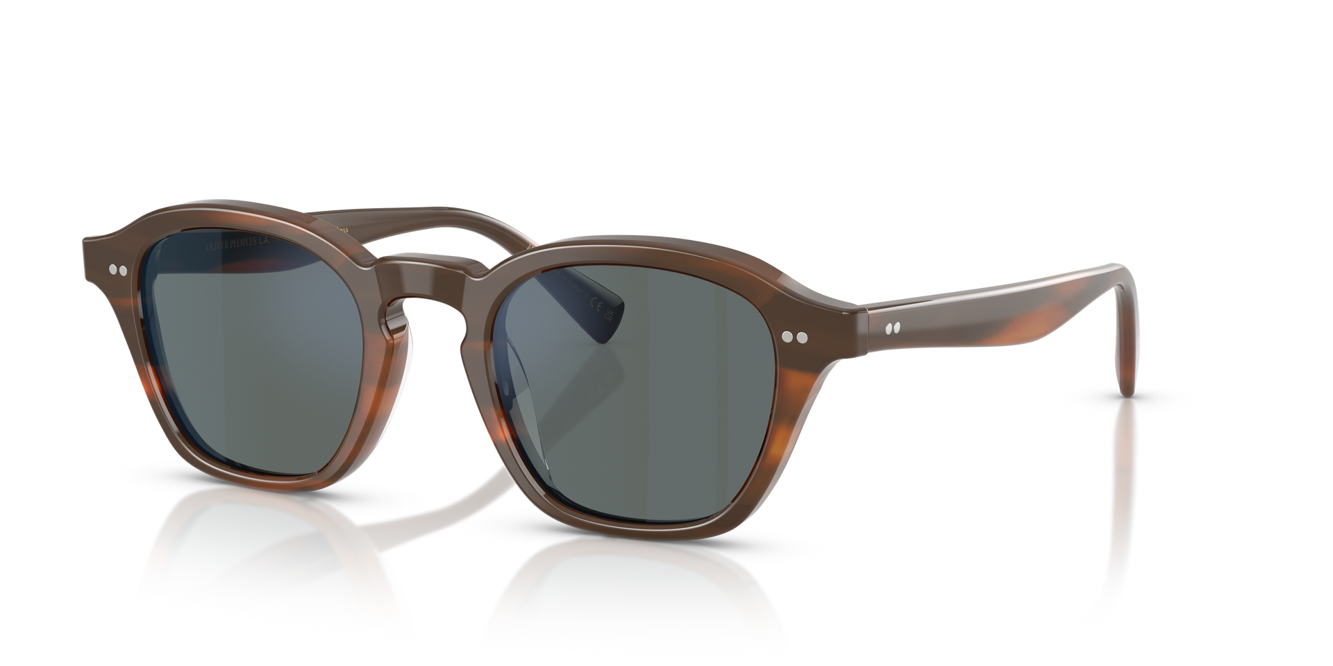 新品未使用 オリバーピープルズ EYLES メガネ 日本製 鼈甲 Oliver Peoples Eyles with Sycamore frame and Regal Blue lenses