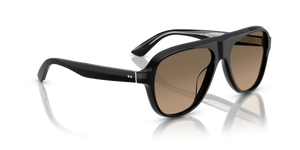 Sie Oliver Peoples Paul Newman Sun mit Schwarz Gestell und Braun Gläsern - Bild 3