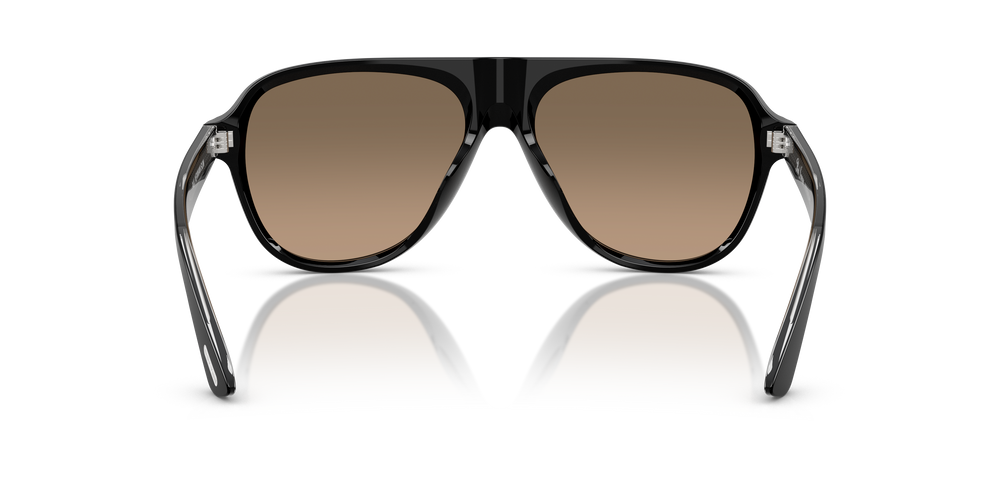 Oliver Peoples Paul Newman Sun の ブラック フレームと サンド