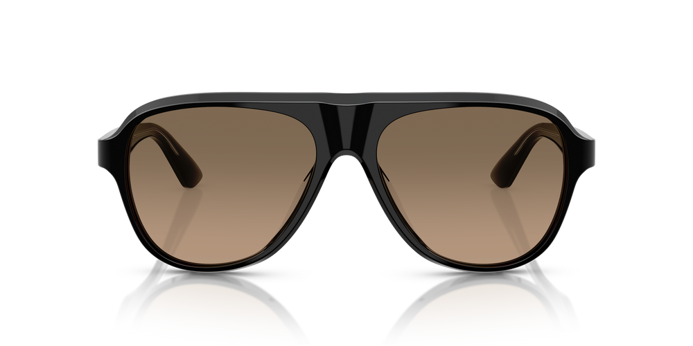 Oliver Peoples Paul Newman Sun con montatura Nero e lenti  Marrone - L'immagine 2