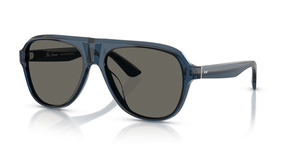 Oliver Peoples Paul Newman Sun with Newman Blue frame and Grey lenses - Image 1