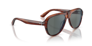 Oliver Peoples Paul Newman Sun with Dark Amber Smoke frame and Blue lenses - image 3