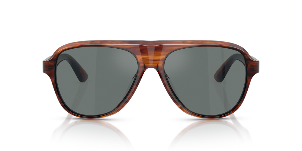 Oliver Peoples Paul Newman Sun with Dark Amber Smoke frame and Blue lenses - image 2