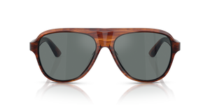 Oliver Peoples Paul Newman Sun with Dark Amber Smoke frame and Blue lenses - image 2