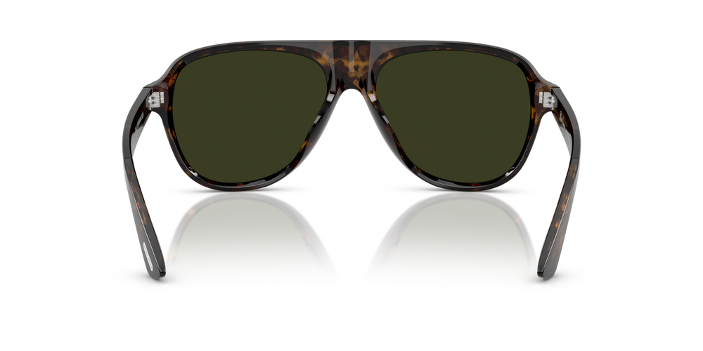 Oliver Peoples Paul Newman Sun with Walnut Tortoise frame and Green lenses - image 5