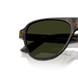 Oliver Peoples Paul Newman Sun with Walnut Tortoise frame and Green lenses - Variant