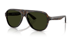 Oliver Peoples Paul Newman Sun con montatura Noce Tartarugato e lenti  Verde - L'immagine 1