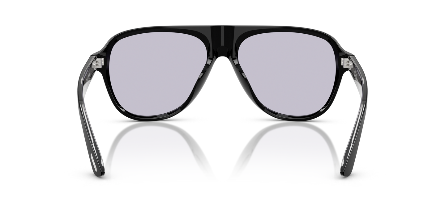 Oliver Peoples Paul Newman with Black frame - Image Nosepads