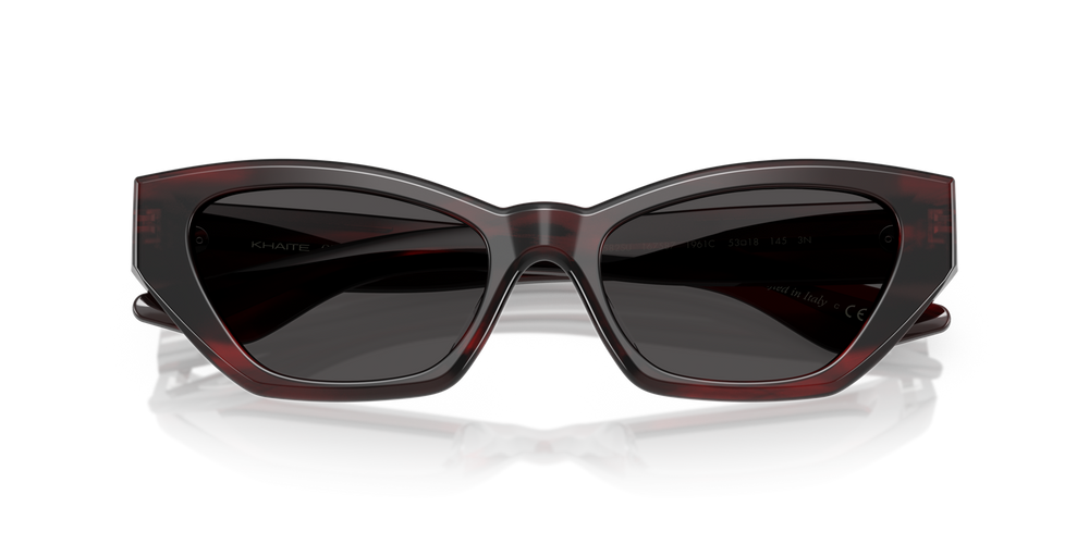 Oliver Peoples 1961C con montura Corteza rojo burdeos y lentes Gris - imagen 3