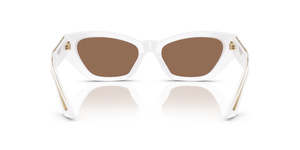 Oliver Peoples 1961C con montura Blanco y lentes Marrón - El 5