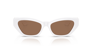 Oliver Peoples 1961C with White frame and Brown lenses - image 2