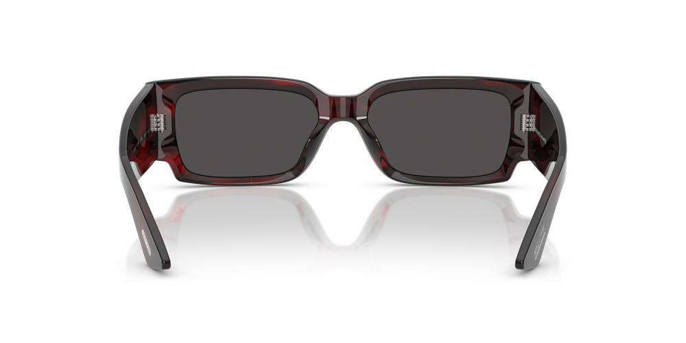 Oliver Peoples 1995C con montatura Bark bordeaux e lenti  Grigio - L'immagine 5