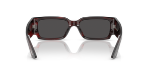 Oliver Peoples 1995C con montatura Bark bordeaux e lenti  Grigio - L'immagine 5