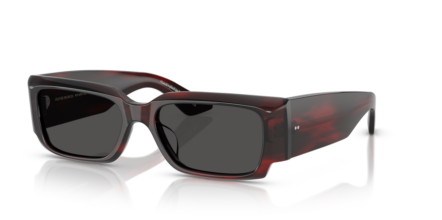 Oliver Peoples 1995C with Bordeaux Bark frame and Grey lenses - Image Pins