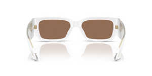 Oliver Peoples 1995C con montura Blanco y lentes Marrón - imagen 5