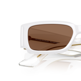 Oliver Peoples 1995C with White frame and Brown lenses - Variant