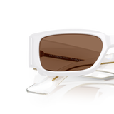 Oliver Peoples 1995C with White frame and Brown lenses - Variant