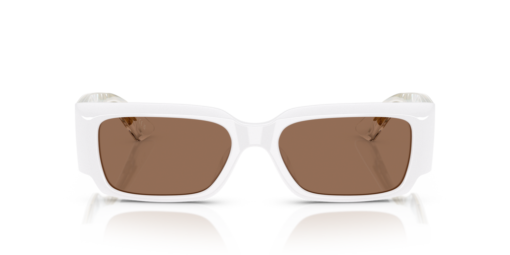 Oliver Peoples 1995C con montura Blanco y lentes Marrón - imagen 2