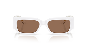 Oliver Peoples 1995C con montura Blanco y lentes Marrón - imagen 2