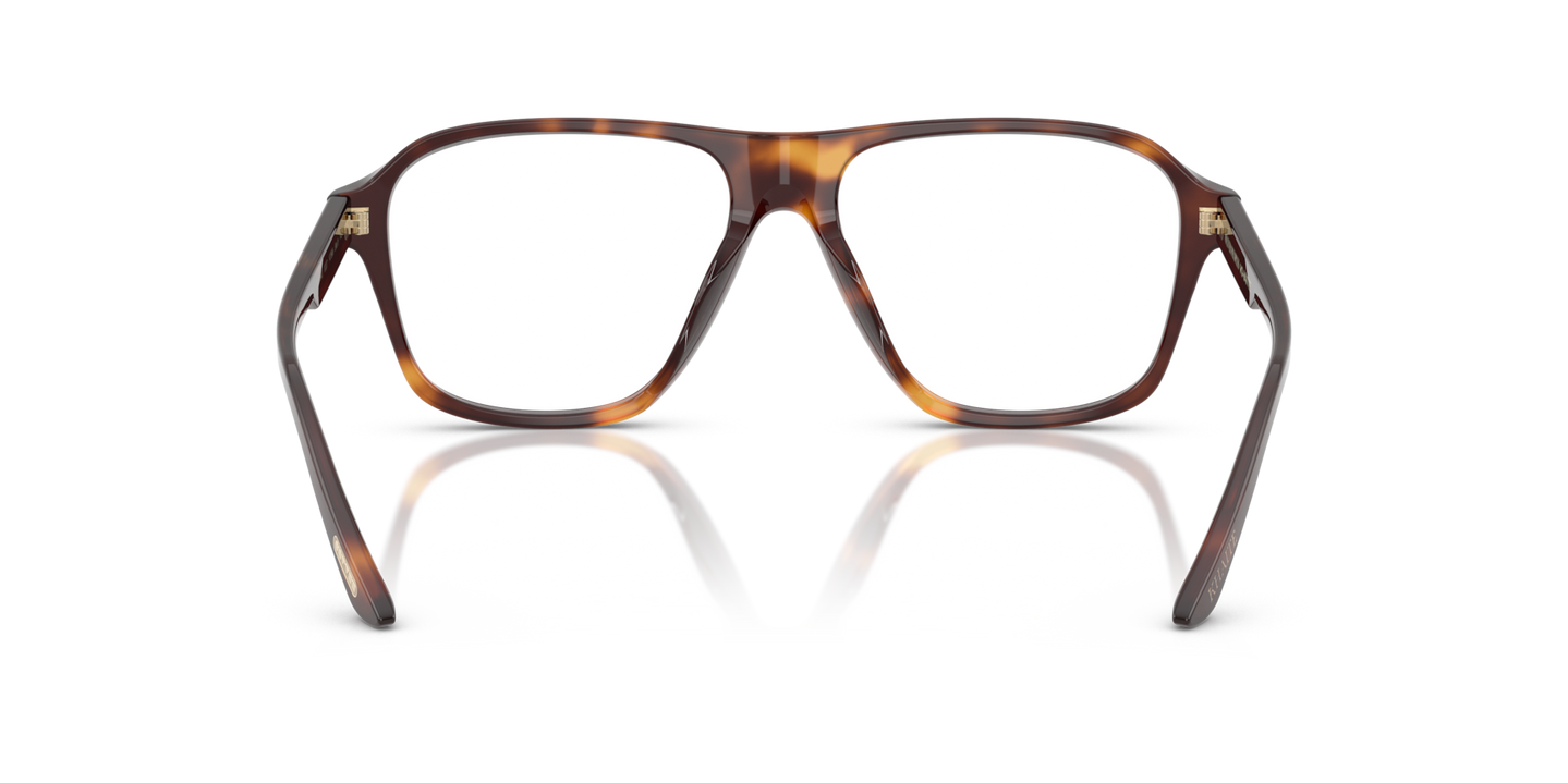 Oliver Peoples 1978RX with Dark Mahogany frame - Image Nosepads