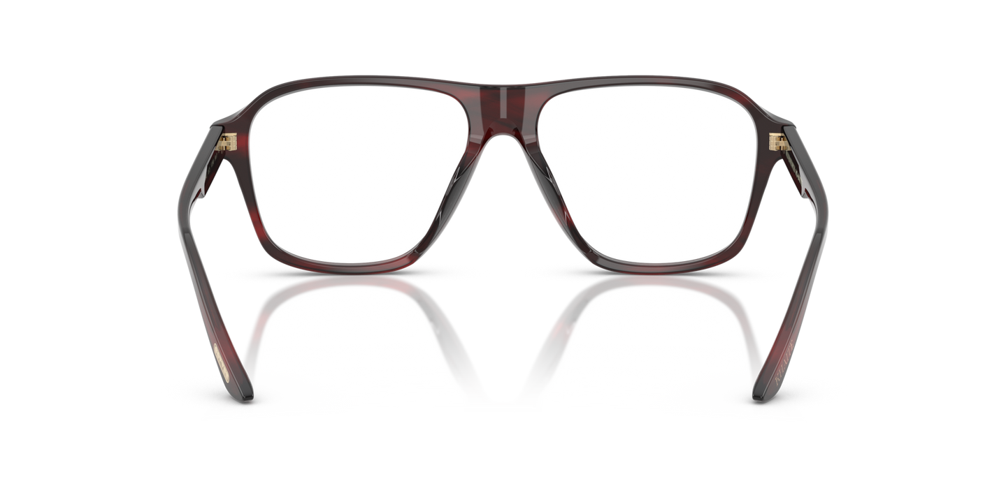 Oliver Peoples 1978RX with Bordeaux Bark frame - Image Nosepads