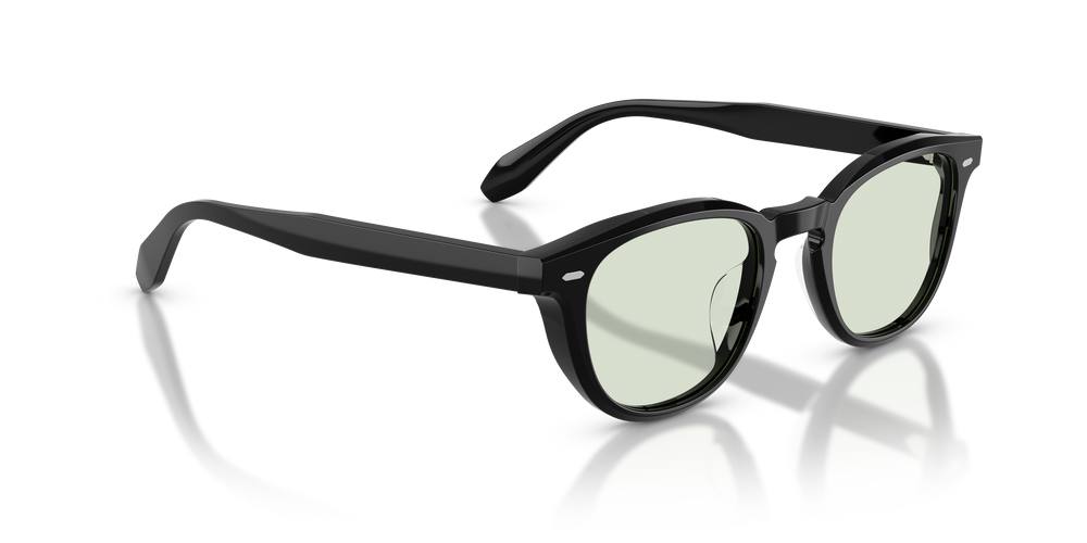 Oliver Peoples N.09 Sun with Black frame and Transparent lenses - Image 4