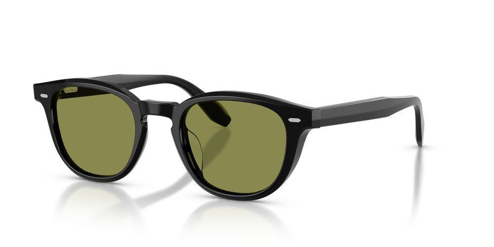 Oliver Peoples N.09 Sun con montatura Nero e lenti  Trasparente - immagine 8