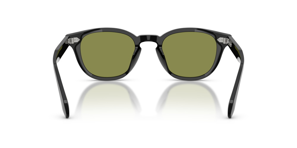 Oliver Peoples N.09 Sun の ブラック フレームと ファーンウォッシュ Oliver Peoples N.09 Sun の ブラック フレームと ファーンウォッシュ