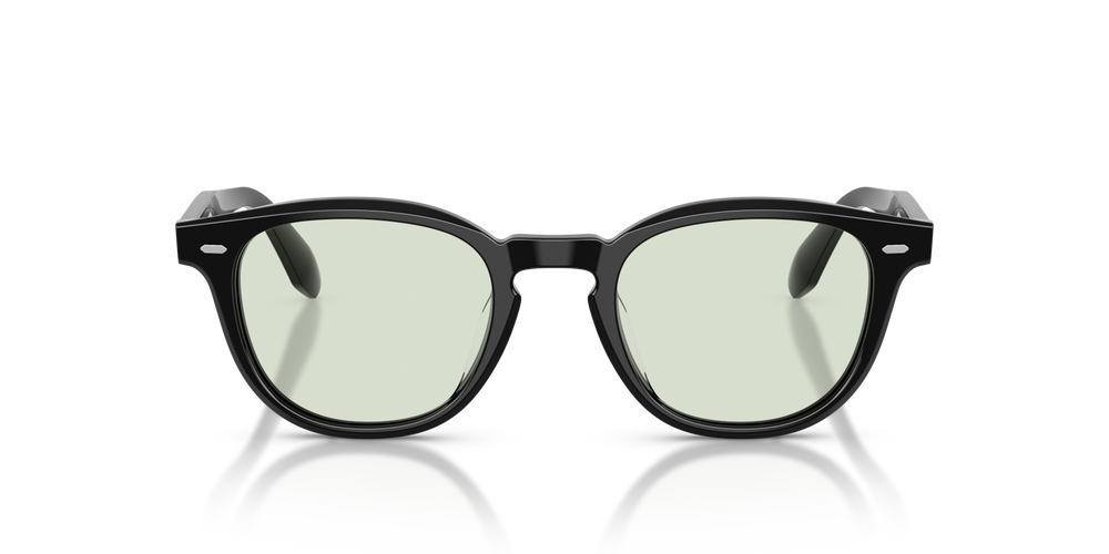 Oliver Peoples N.09 Sun con montatura Nero e lenti  Trasparente - immagine 3