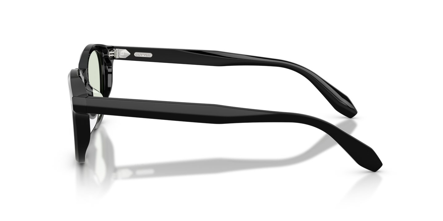 Oliver Peoples N.09 Sun con montatura Nero e lenti  Trasparente - Immagine Asta