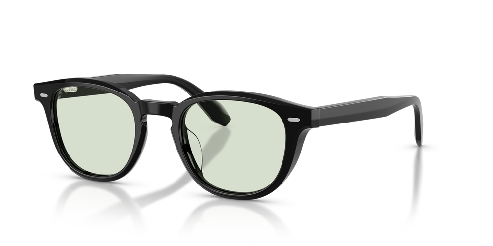 Oliver Peoples N.09 Sun con montatura Nero e lenti  Trasparente - immagine 2