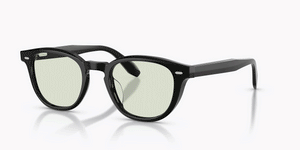 Oliver Peoples N.09 Sun with Black frame and Transparent lenses - Image 1