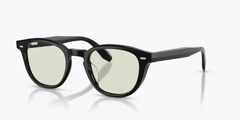 Oliver Peoples N.09 Sun con montura Negro y lentes Transparente - imagen 2