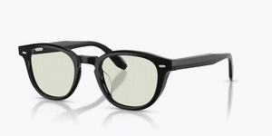 Oliver Peoples N.09 Sun con montatura Nero e lenti  Trasparente - immagine 1
