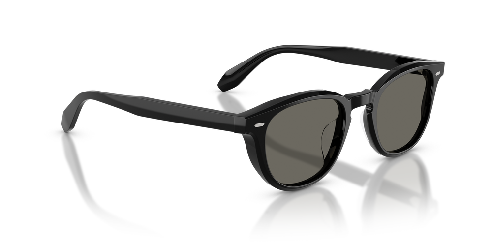 Oliver Peoples N.09 Sun with ブラック frame and グレー lenses - 画像3