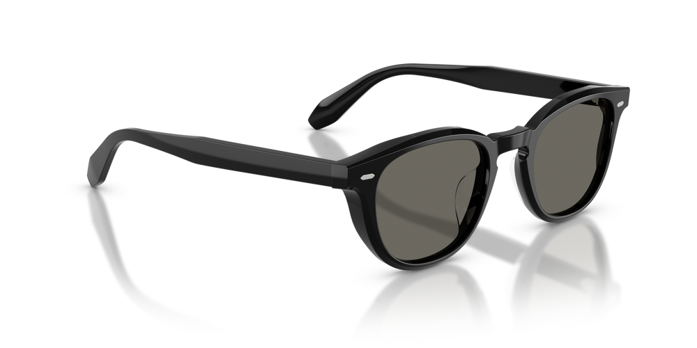 Oliver Peoples N.09 Sun con montura Negro y lentes Gris - imagen 3