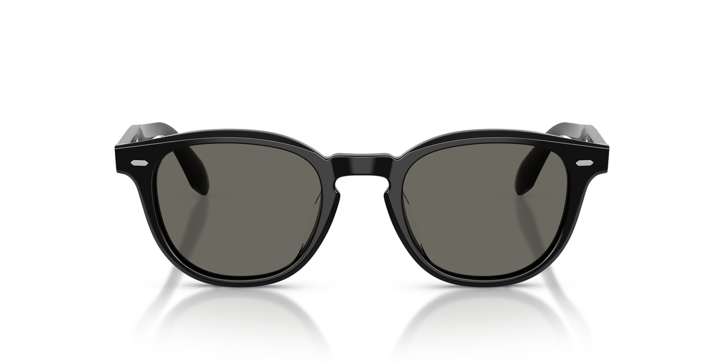 Oliver Peoples N.09 Sun with Black frame and Carbon Grey lenses