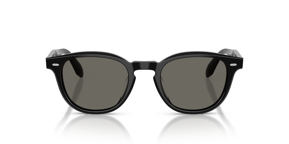 Oliver Peoples N.09 Sun with Black frame and Carbon Grey lenses