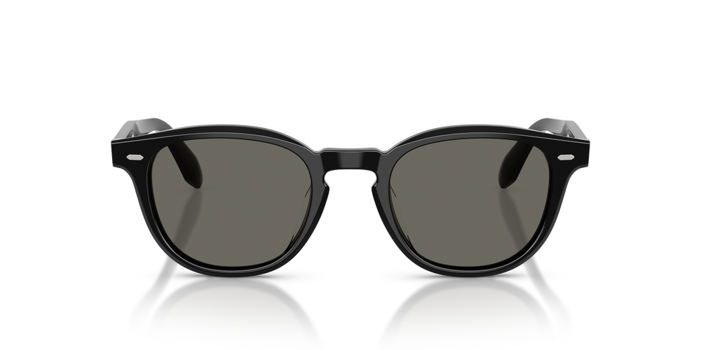 Oliver Peoples N.09 Sun con montura Negro y lentes Gris - imagen 2