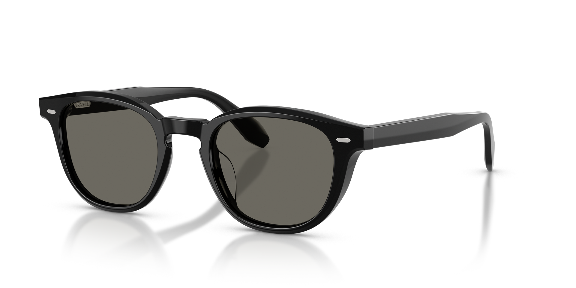 Oliver Peoples N.09 Sun with Black frame and Carbon Grey lenses