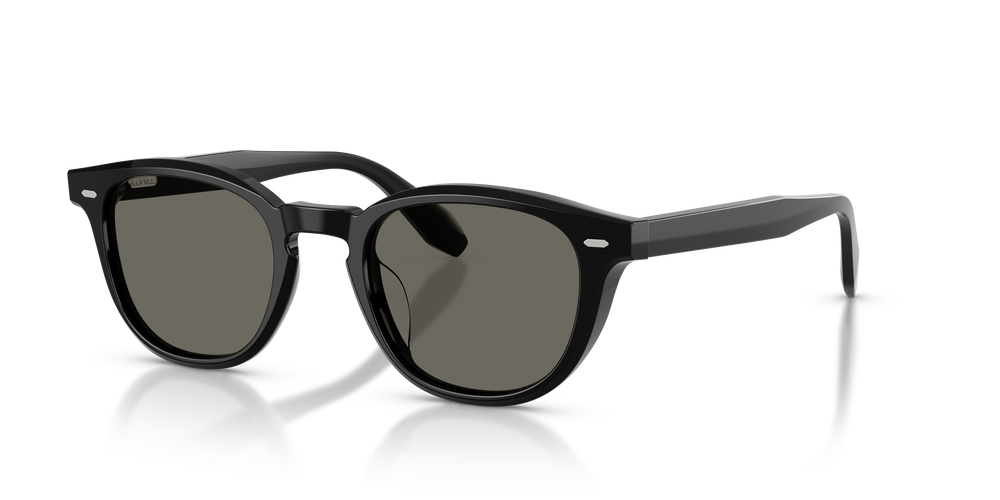 Oliver Peoples N.09 Sun with Black frame and Grey lenses - Image 1