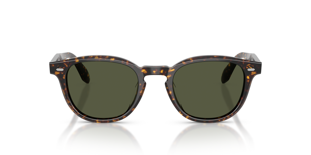 Oliver Peoples N.09 Sun con montatura Tartarugato Atago e lenti  Verde - immagine 2