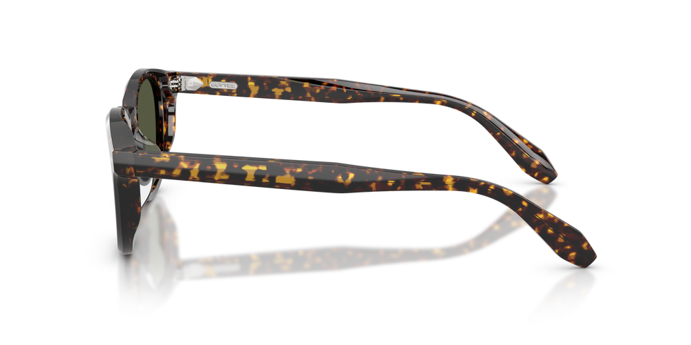 Oliver Peoples N.09 Sun con montatura Tartarugato Atago e lenti  Verde - immagine 4