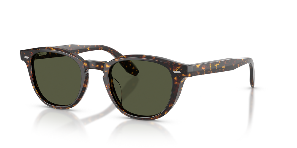 Oliver Peoples N.09 Sun con montura Carey Atago y lentes Verde - imagen 3