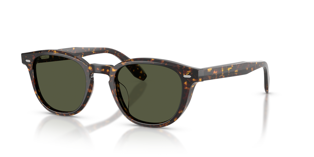 Oliver Peoples Finley 1993 Sun with Sugi Tortoise frame and Green
