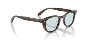 Oliver Peoples N.09 Sun con montatura Tartarugato Atago e lenti  Trasparente - L'immagine 4
