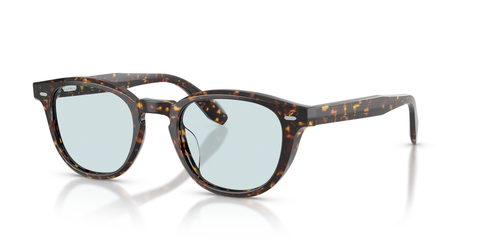 Sie Oliver Peoples N.09 Sun mit Atago Tortoise Gestell und Transparent Gläsern - bild 2