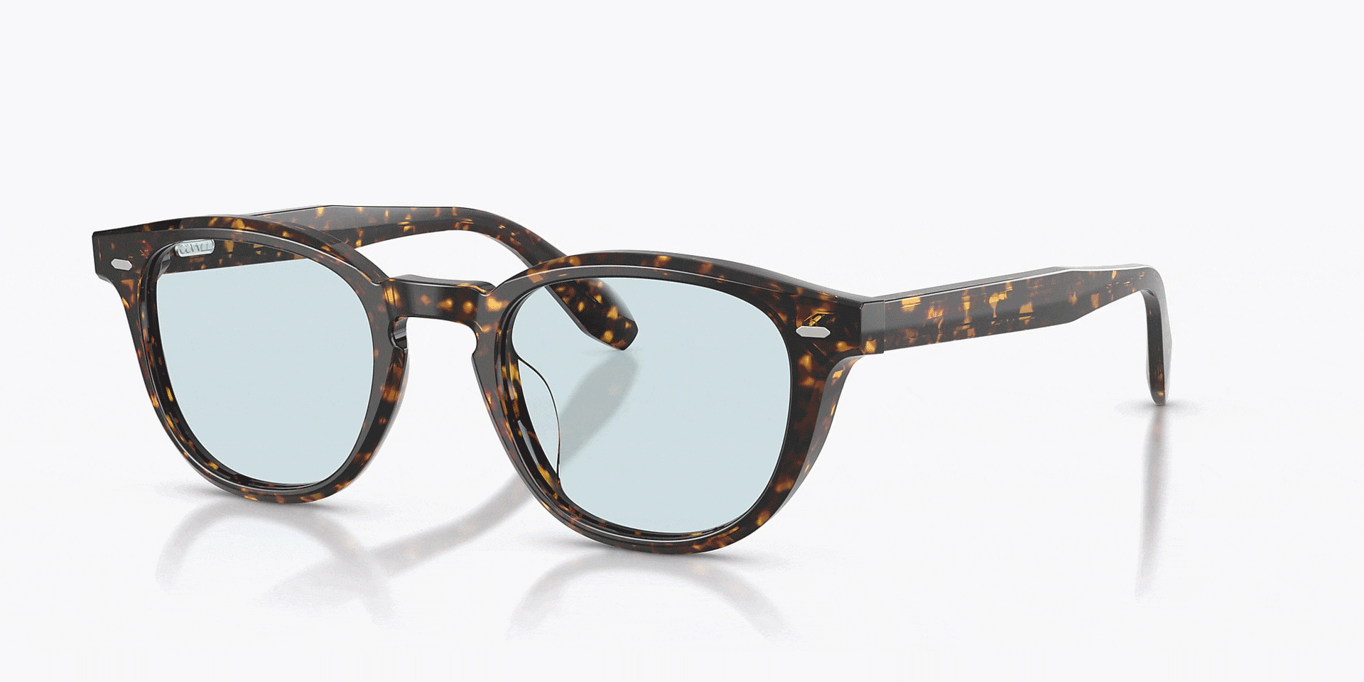 aoyuuu Oliver Peoples N.06 with Kuri Brown frame | Oliver Peoples® US